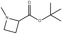 tert-Butyl 1-methyl-2-azetidinecarboxylate Structure