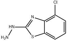 2(3H)-Benzothiazolone,4-chloro-,hydrazone(9CI) 化学構造式