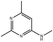 4-Pyrimidinamine, N,2,6-trimethyl- (9CI) Struktur