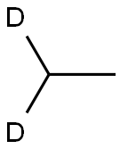 ETHANE-1,1-D2 Struktur