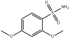 2,4-ジメトキシベンゼンスルホンアミド 化学構造式