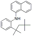 N-[(1,1,3,3-tetramethylbutyl)phenyl]naphthalen-1-amine Struktur