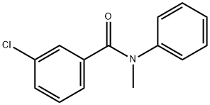 3-Chloro-N-Methyl-N-phenylbenzaMide, 97% 化学構造式