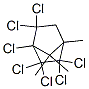PARLAR 32 (2,2,5-ENDO,6-EXO,8,9,10-HEPTACHLORO- BORNANE) (13C10, 99%) 10 UG/ML溶于壬烷, 51775-36-1, 结构式