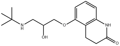 Carteolol Structure