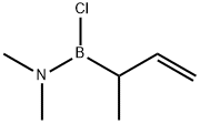Chloro(N,N-dimethylamino)(1-methyl-2-propenyl)borane Structure