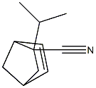 Bicyclo[2.2.1]hept-5-ene-2-carbonitrile, 2-(1-methylethyl)-, exo- (9CI) Struktur