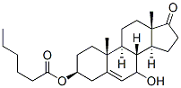 Androst-5-en-17-one,7-hydroxy-3-[(1-oxohexyl)oxy]-,(3beta)-(9CI)|