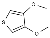 3,4-ジメトキシチオフェン 化学構造式
