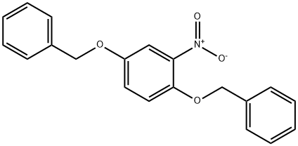 1,4-DIBENZYLOXY-2-NITROBENZENE Struktur