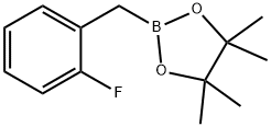 2-Fluorobenzylboronic acid pinacol ester Structure