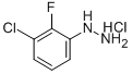 2-氟-3-氯苯肼盐酸盐,517920-75-1,结构式