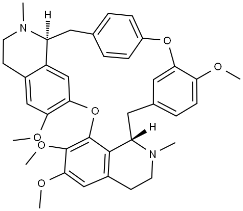 汉防己甲素 结构式