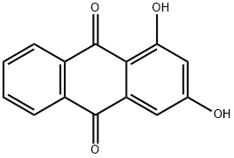 1,3-DIHYDROXYANTHRAQUINONE Struktur