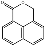 8-(ヒドロキシメチル)ナフタレン-1-カルボン酸ラクトン 化学構造式