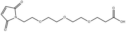Maleimido-Tri(Ethylene Glycol)-Propionic Acid Struktur
