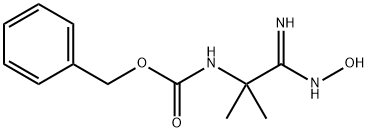 BENZYL [2-AMINO-2-(HYDROXYIMINO)-1,1-DIMETHYLETHYL]CARBAMATE Structure