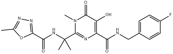 Raltegravir Structure