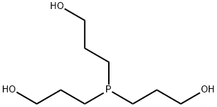 トリス(3-ヒドロキシプロピル)ホスフィンオキシド 化学構造式