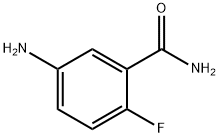 Benzamide, 5-amino-2-fluoro- (9CI) Structure