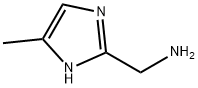 C-(4-METHYL-1H-IMIDAZOL-2-YL)-METHYLAMINE Structure