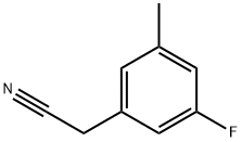 Benzeneacetonitrile, 3-fluoro-5-methyl- (9CI) Structure