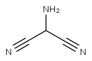 2-aminopropanedinitrile 结构式