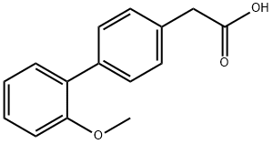 (2'-METHOXY-BIPHENYL-4-YL)-ACETIC ACID Struktur