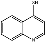 4-メルカプトキノリン 化学構造式