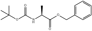 BOC-L-丙氨酸苄酯,51814-54-1,结构式