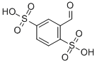 2,5-DISULPHOBENZALDEHYDE Struktur