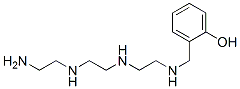 [[[2-[[2-[(2-aminoethyl)amino]ethyl]amino]ethyl]amino]methyl]phenol Struktur
