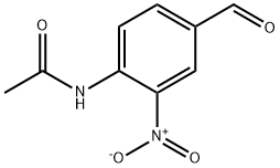 N-(4-Formyl-2-nitrophenyl)acetamide Struktur
