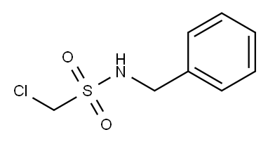 N-benzyl-1-chloro-methanesulfonamide 结构式