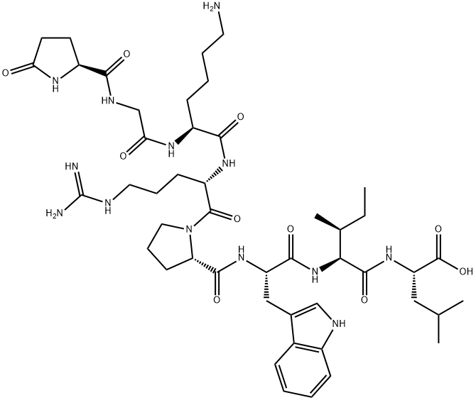 非洲爪蟾肽, 51827-01-1, 结构式