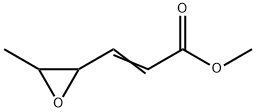 2-Propenoicacid,3-(3-methyloxiranyl)-,methylester(9CI) Struktur
