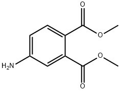 4-氨基邻苯二甲酸二甲酯 结构式