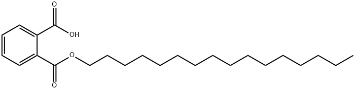 hexadecyl hydrogen phthalate Struktur