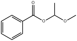 1-メトキシエタノールベンゾアート 化学構造式