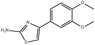 4-(3,4-DIMETHOXY-PHENYL)-THIAZOL-2-YLAMINE Struktur