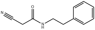 2-氰基-N-(2-苯基乙基)乙酰胺, 51838-02-9, 结构式