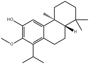 3-Phenanthrenol, 4b,5,6,7,8,8a,9,10-octahydro-2-methoxy-4b,8,8-trimethyl-1-(1-methylethyl)-, (4bS,8aS)- Struktur