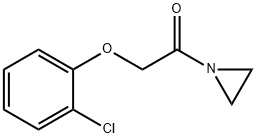 1-[(2-Chlorophenoxy)acetyl]aziridine Struktur