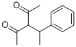 3-(1-PHENYL-ETHYL)-PENTANE-2,4-DIONE Structure