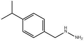 (4-ISOPROPYL-BENZYL)-HYDRAZINE 结构式