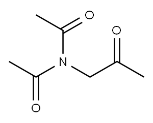 N-Acetyl-N-(2-oxopropyl)acetamide Struktur