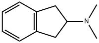 N,N-dimethyl-2-aminoindane Struktur