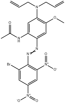 N-[2-[(2-브로모-4,6-디니트로페닐)아조]-5-(디아릴아미노)-4-메톡시페닐]아세트아마이드