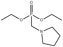 1-吡咯烷基甲基磷酸二乙酯,51868-96-3,结构式