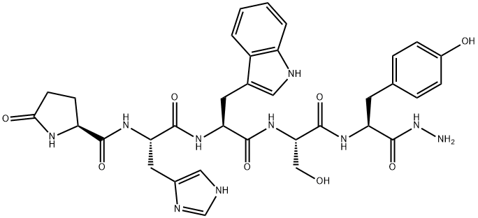 LHRH (1-5) HYDRAZIDE Structure